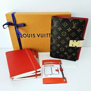 Louis Vuitton Paul Notebook Cover with Notebook Refills